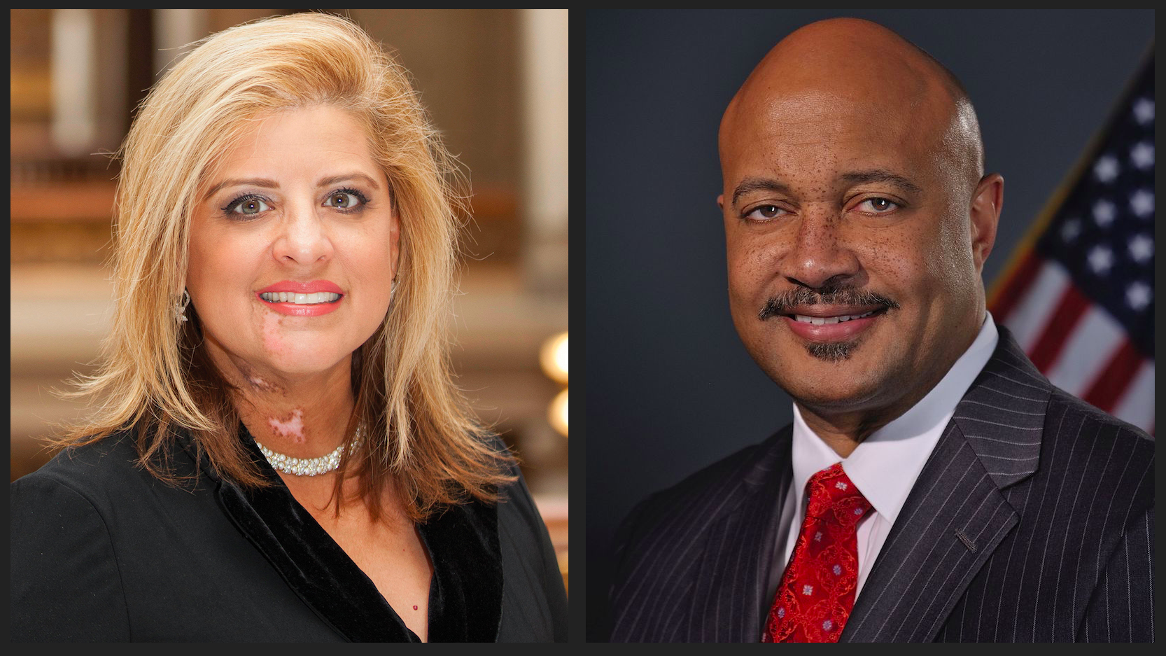 Mara Reardon and Curtis Hill
